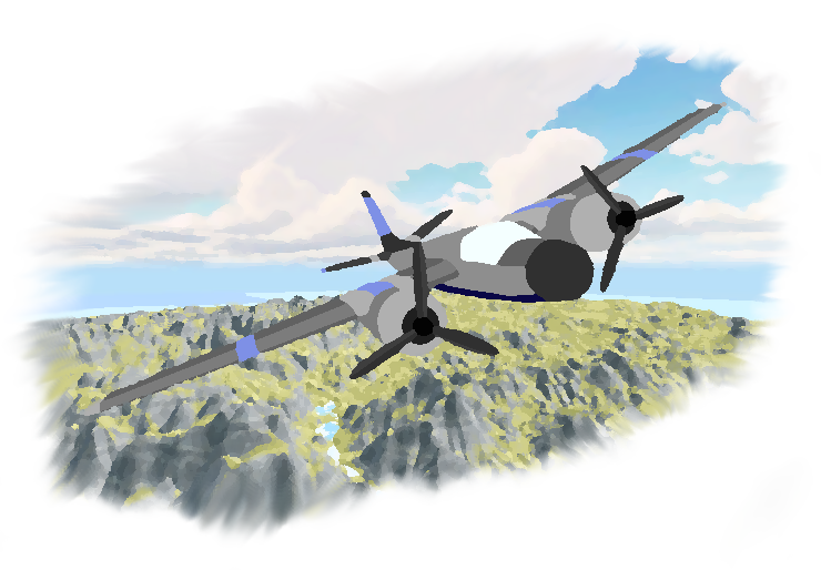 Flight Simulator Main Menu Background